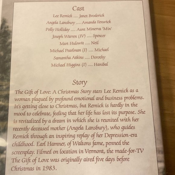 The Gift of Love: A Christmas Story [DVD] - Picture 2 of 5